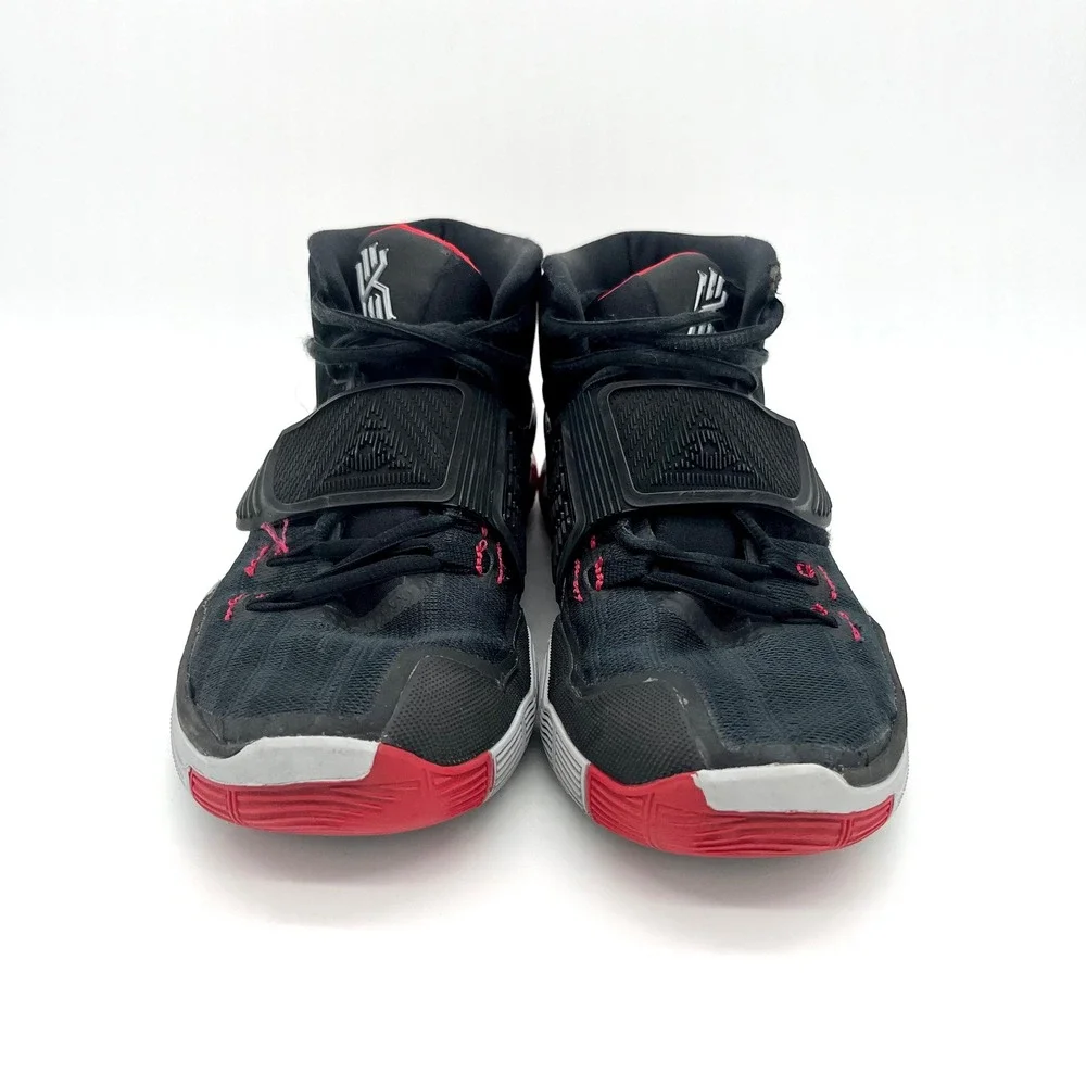 Nike Kyrie Basketball‎ Shoes Sneakers Youth Black Red BQ5599-002 Size 5.5Y